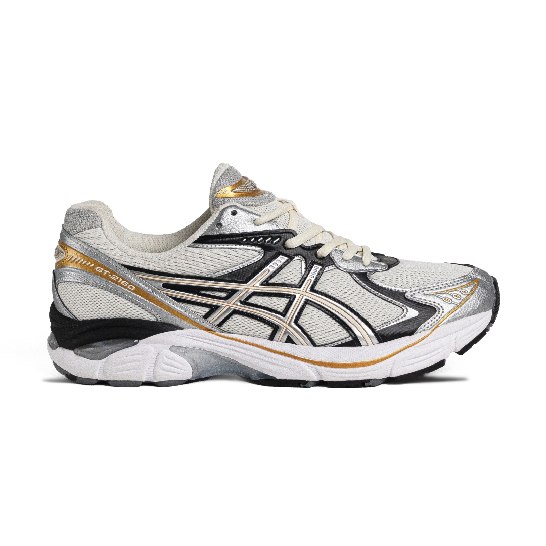 Asics GT 2160 Cream Silver Gold 1203A320-100