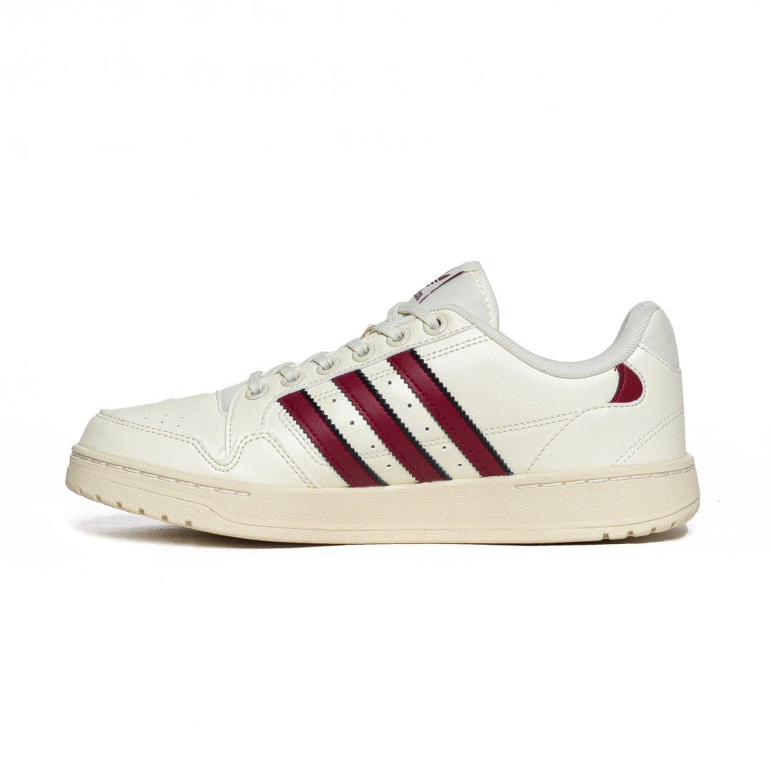 Adidas Originals Ny 90 Shoes Beige Red - H04429 