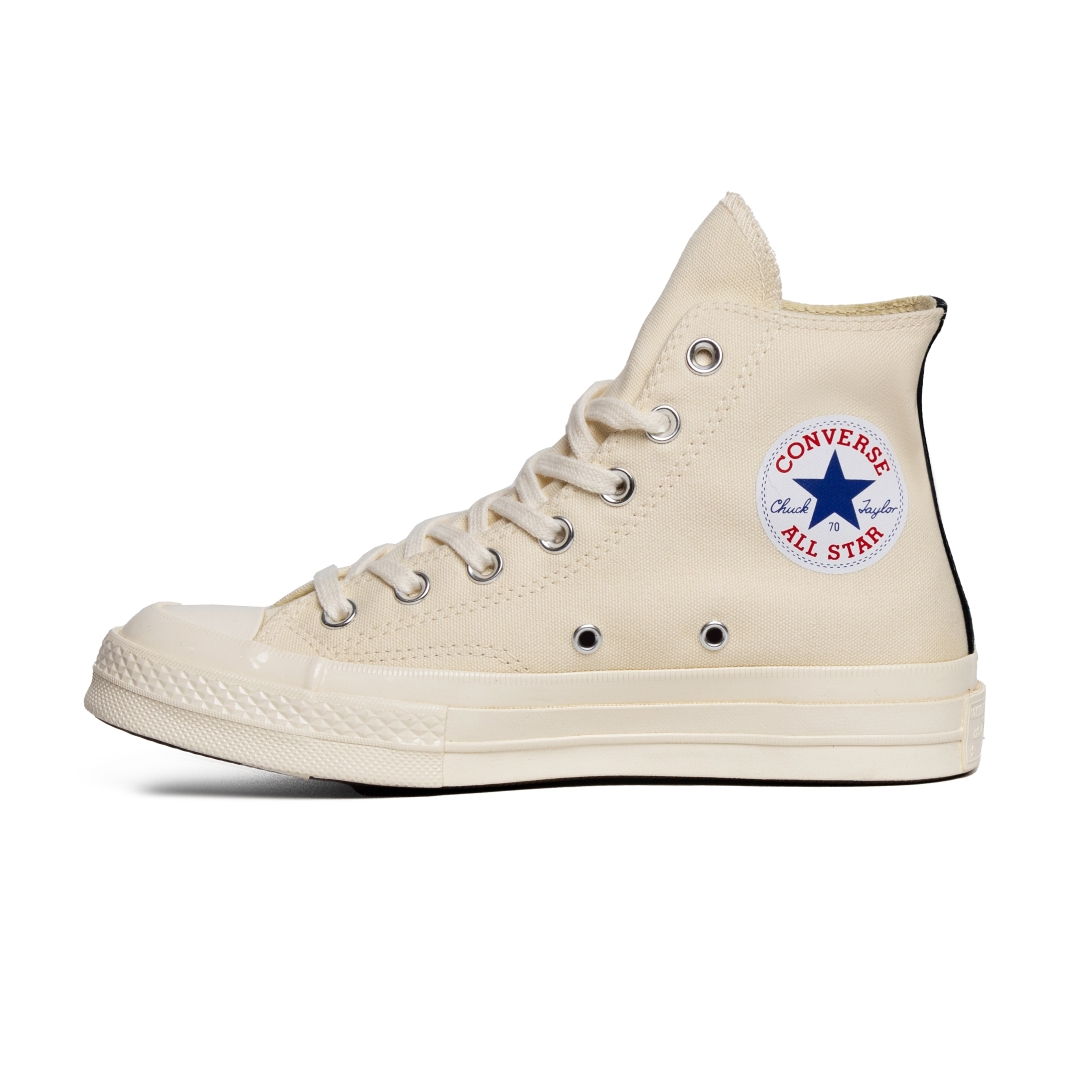  Converse CDG x Chuck Taylor 1970s High Cream P1K112-2