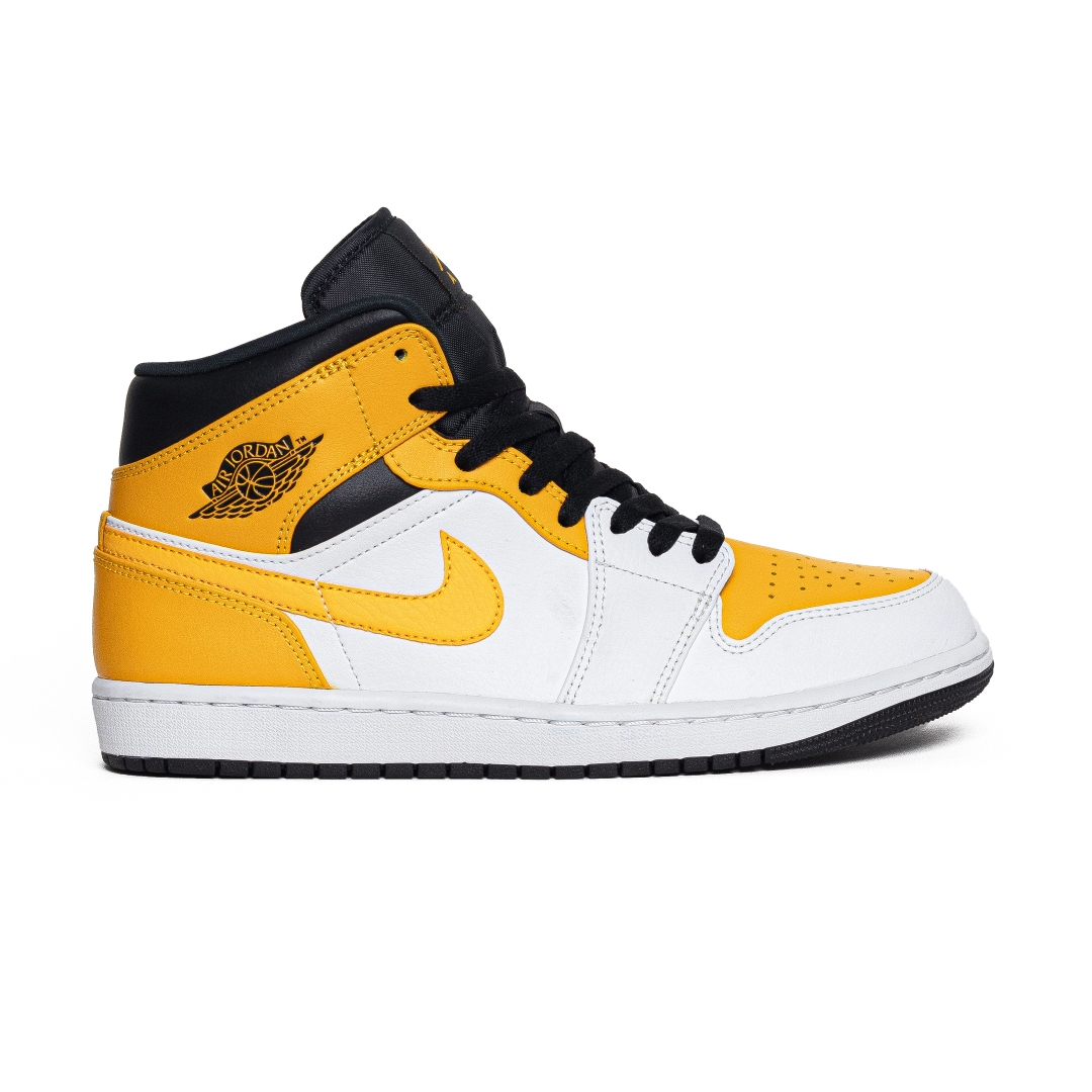 Nike Air Jordan 1 Mid University Gold 554724-170