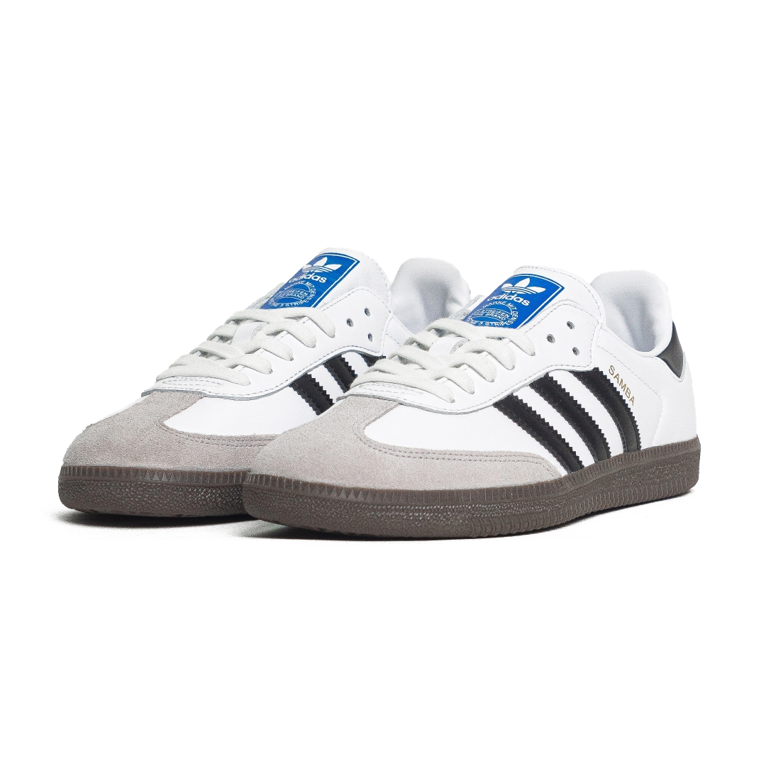 Adidas Samba OG White Black Gum - B75806