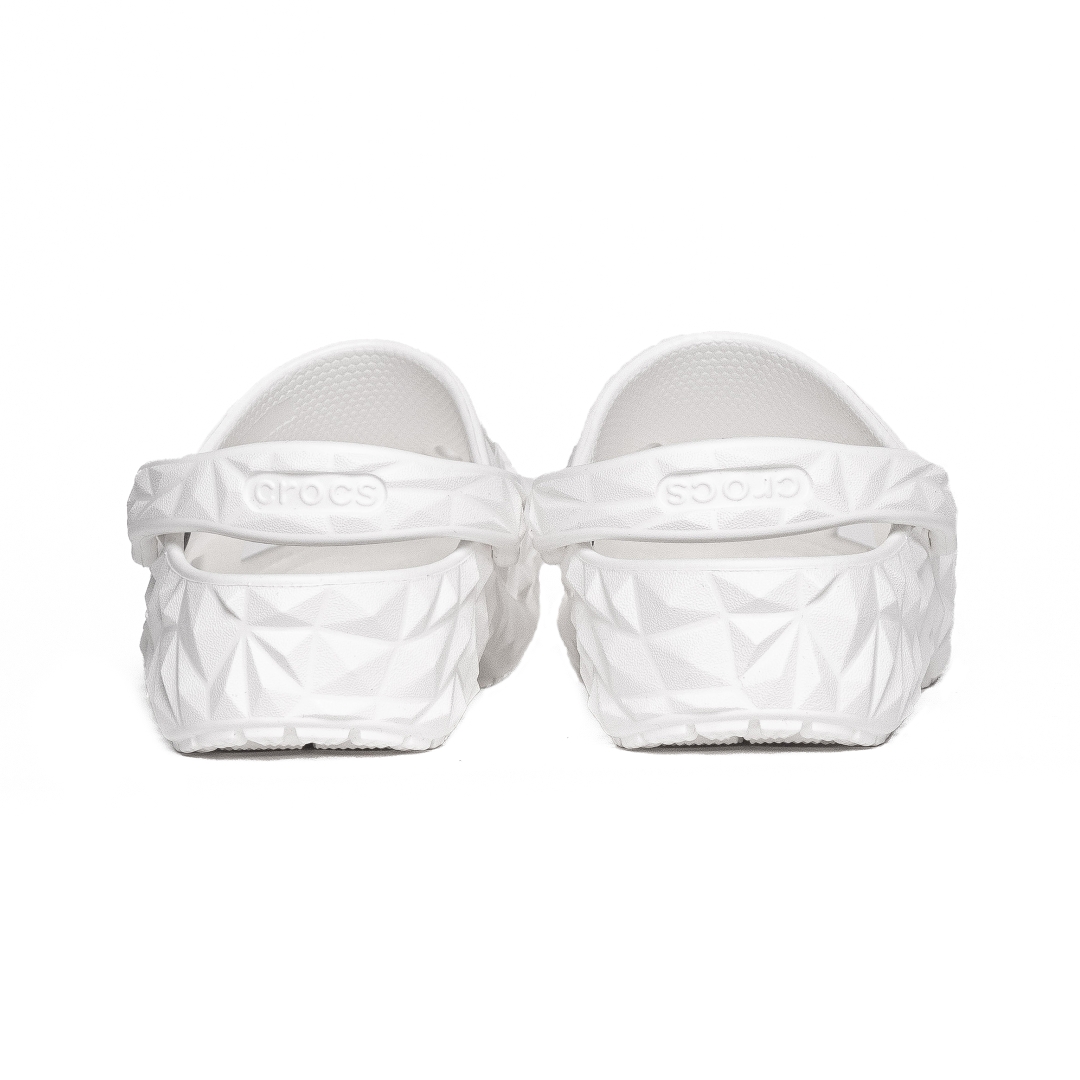 Dép Crocs Geometric Clog White