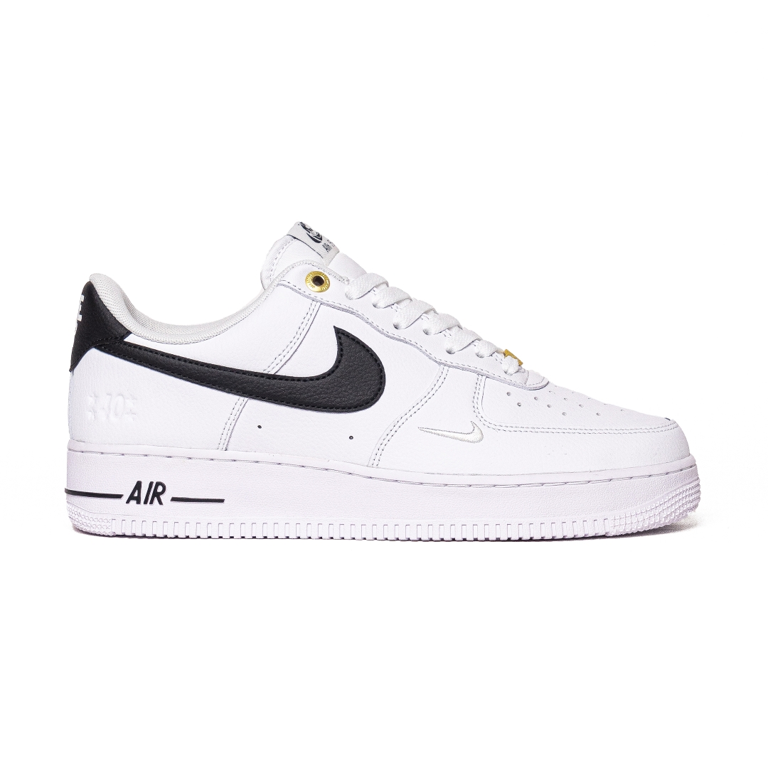 Nike Air Force 1 Low 40th Anniversary White Black - DQ7658-100