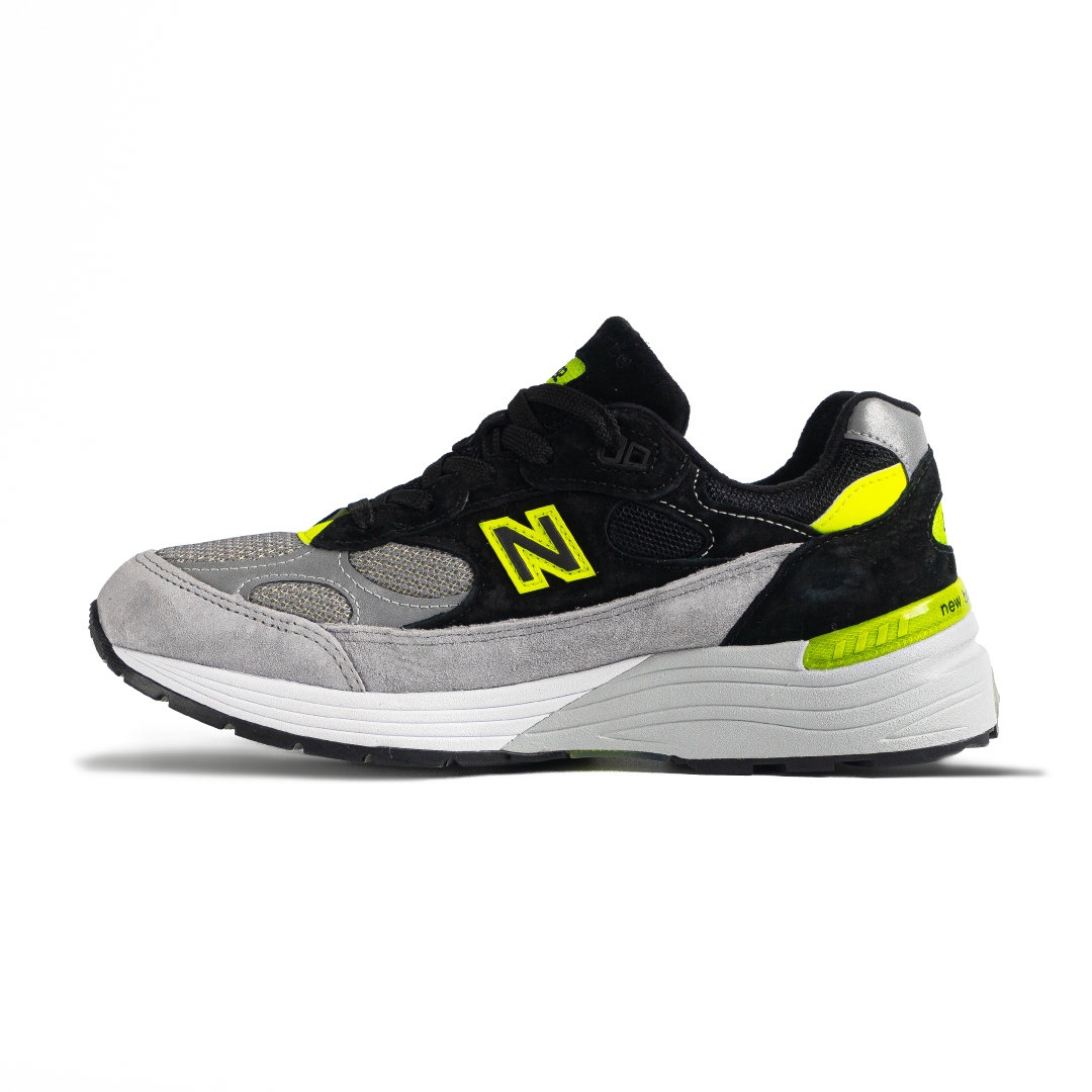 New Balance 992 MiUSA Black Grey Volt M992TQ