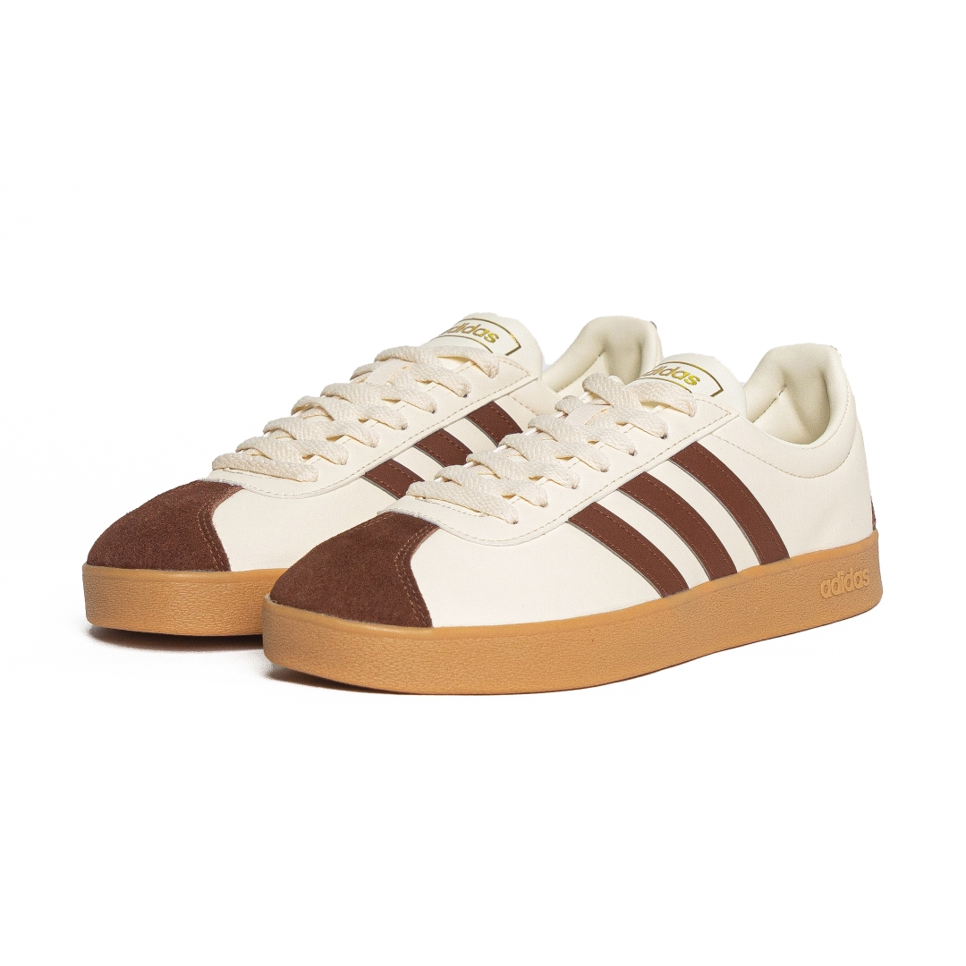 Adidas VL Court 2.0 Cream Brown ID6016
