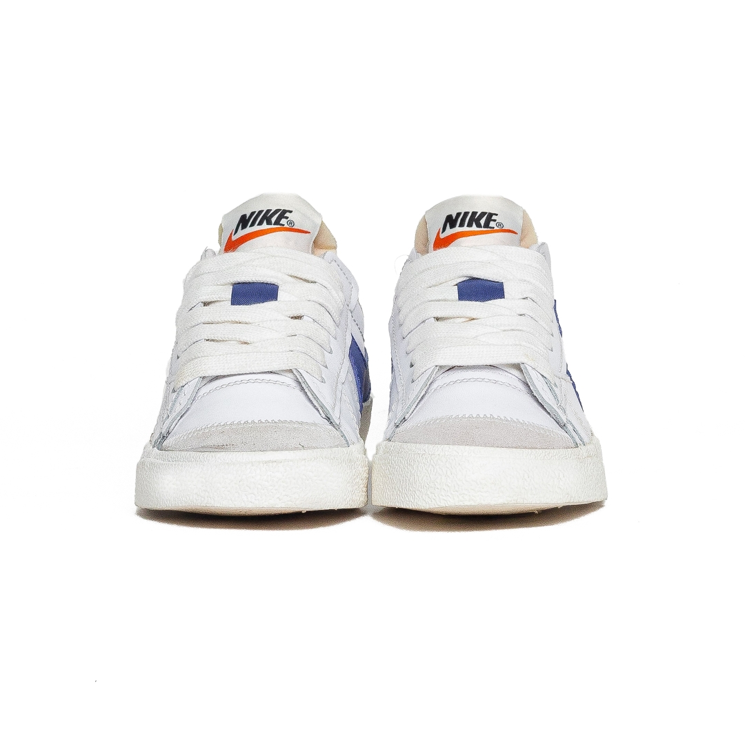 Nike Blazer Jumbo  Low 77 White Old Royal- DQ8768-100