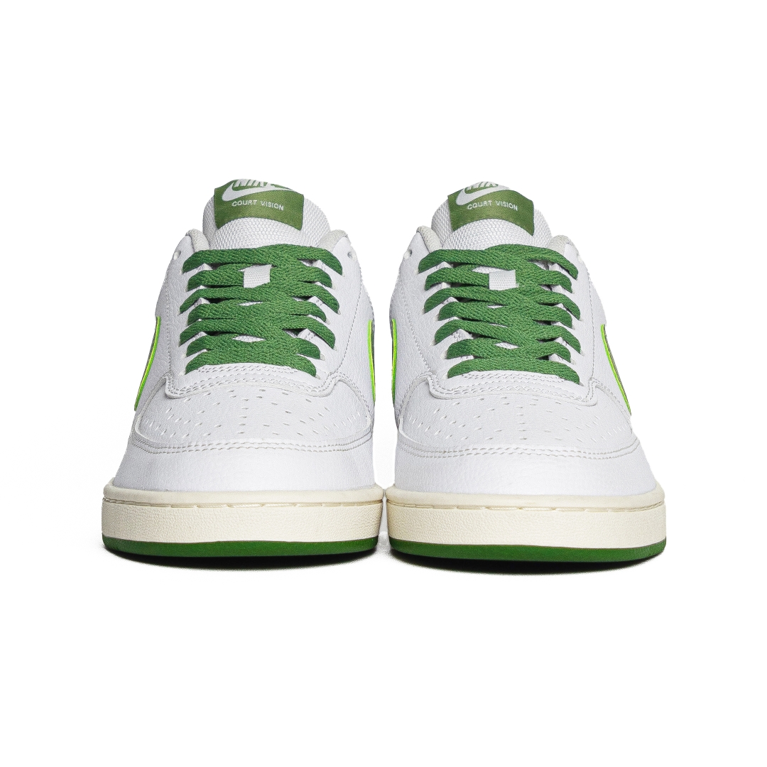 Nike Court Vision Low White Oli Green FJ5480-100