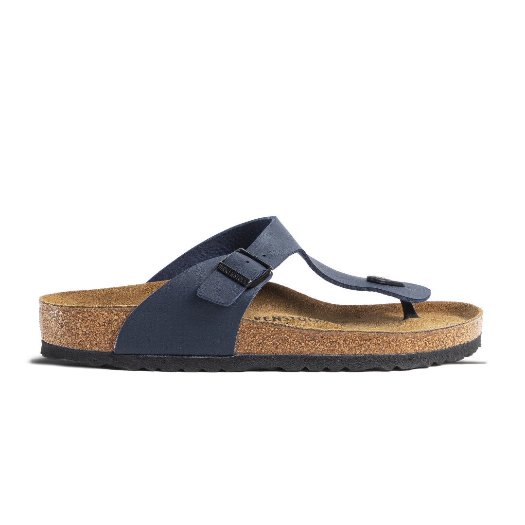Dép Birkenstock Gizeh Birko Flor ‘Navy’ 0143621