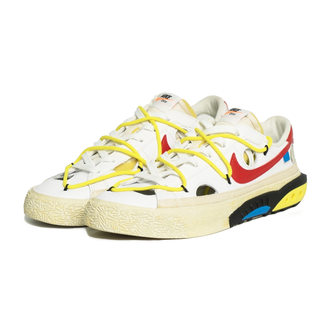 Nike Off White x Blazer Low White University Red DH7863-100