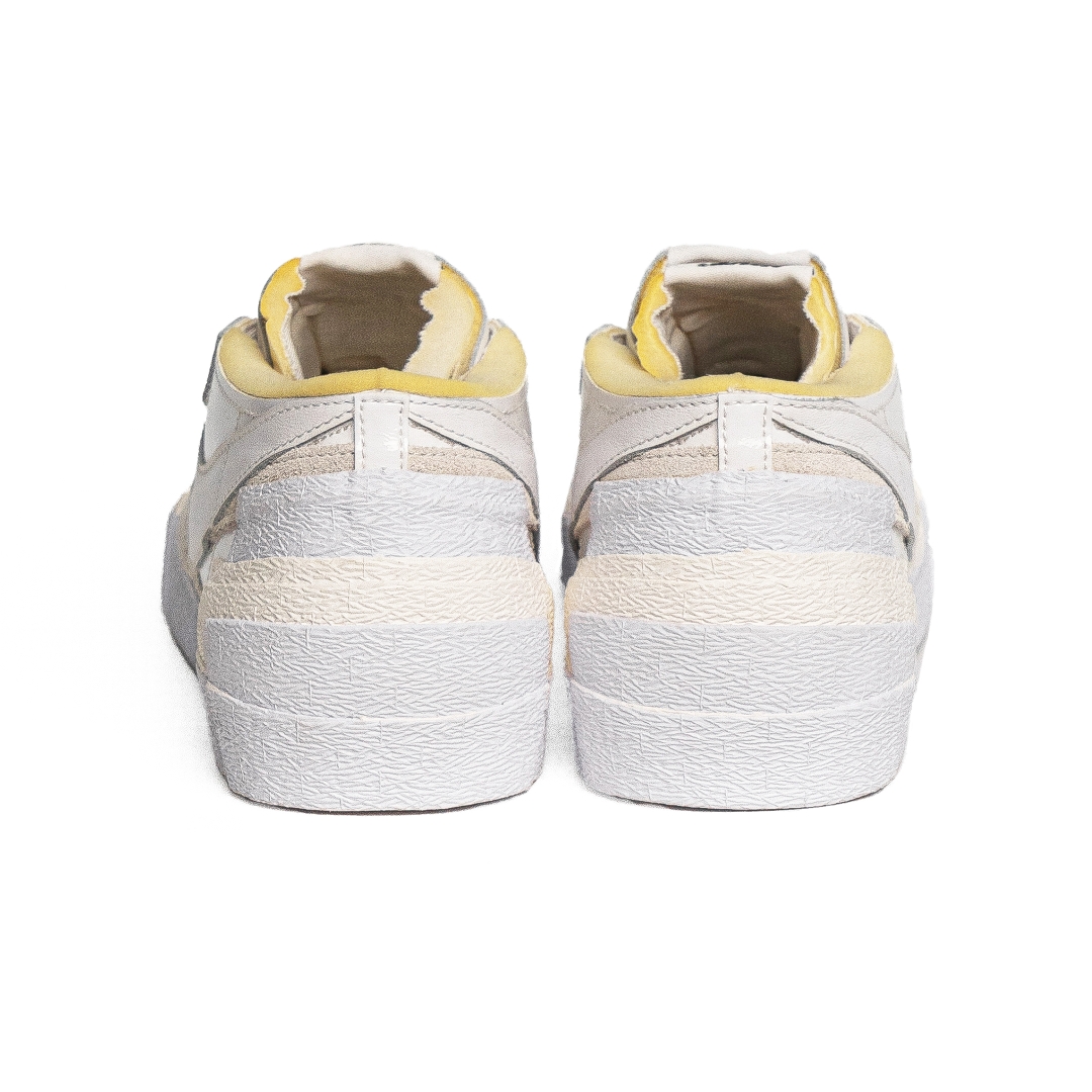 Nike Blazer Low x Sacai White Patent Leather DM6443-100