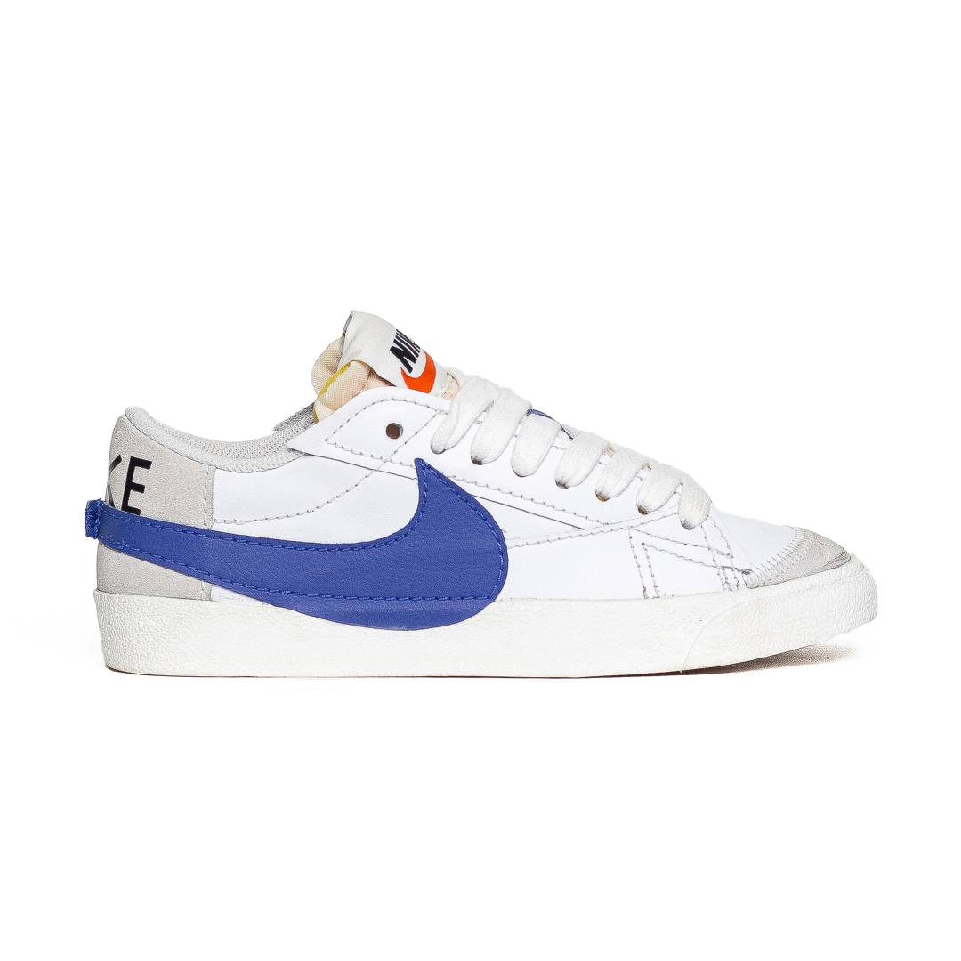 Nike Blazer Jumbo  Low 77 White Old Royal- DQ8768-100