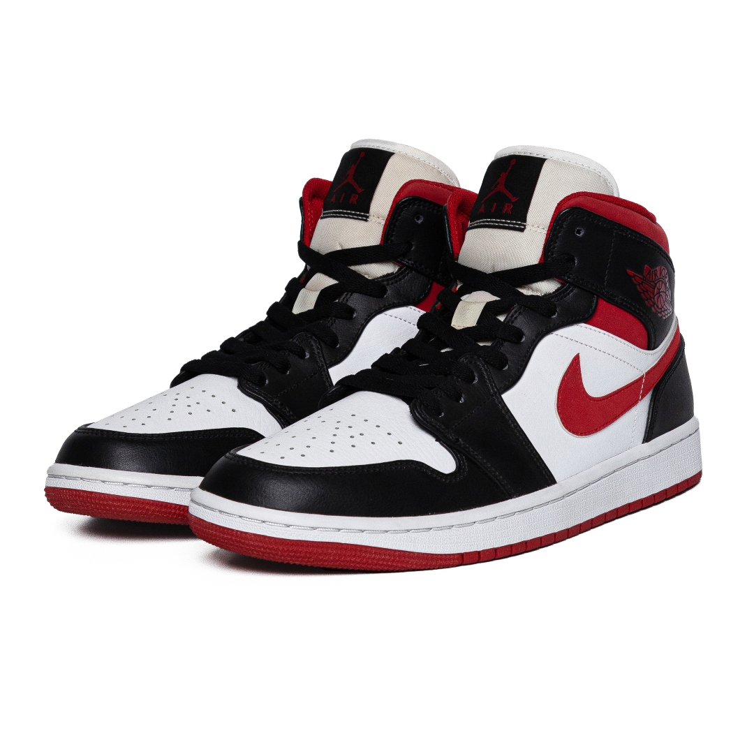 Nike Air Jordan 1 Mid Metallic Red 554724-122