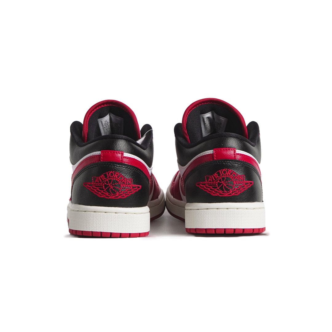 Nike Air Jordan 1 Low Reverse ‘Black Toe’ DC0774-160