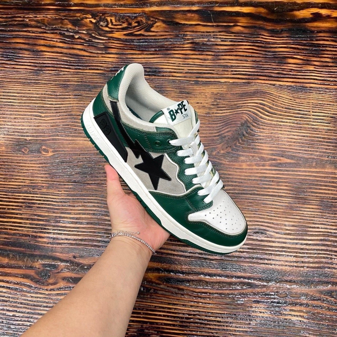 Cs1631 - Bape Sta SK8 Green FB - 9