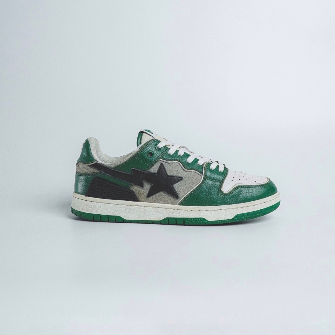 Cs1631 - Bape Sta SK8 Green FB - 9