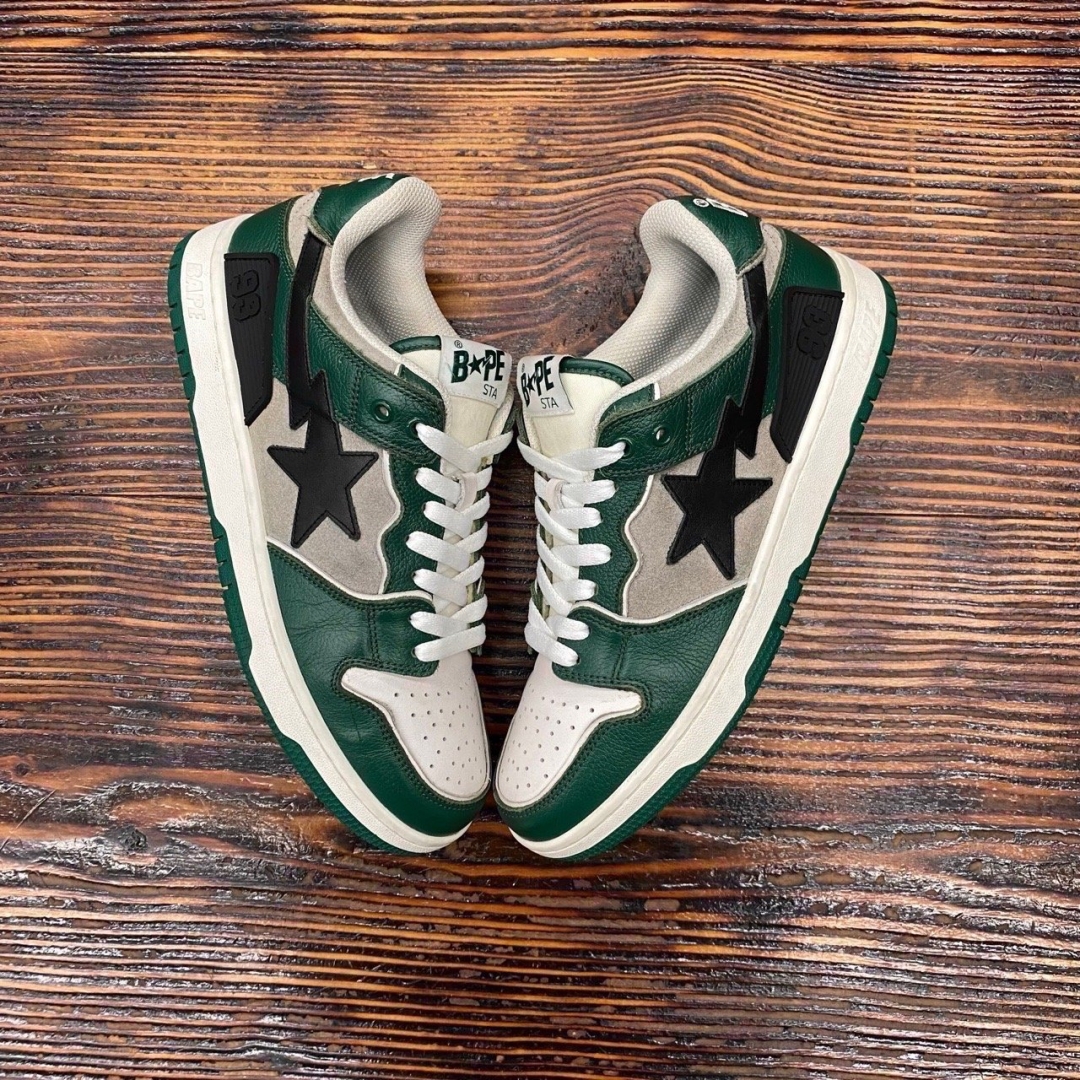 Cs1631 - Bape Sta SK8 Green FB - 9