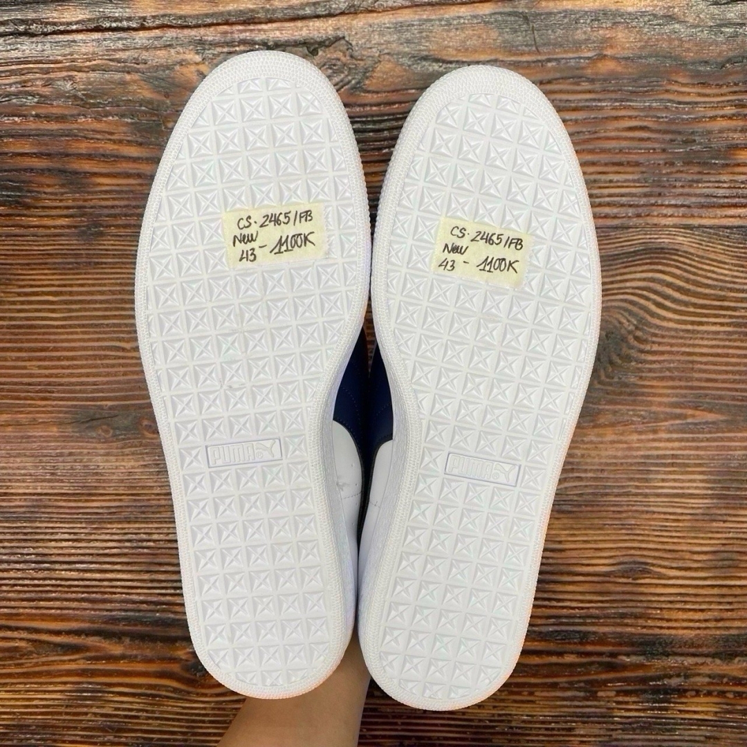 cs2465 - Puma Basket White Navy DS FB - 43