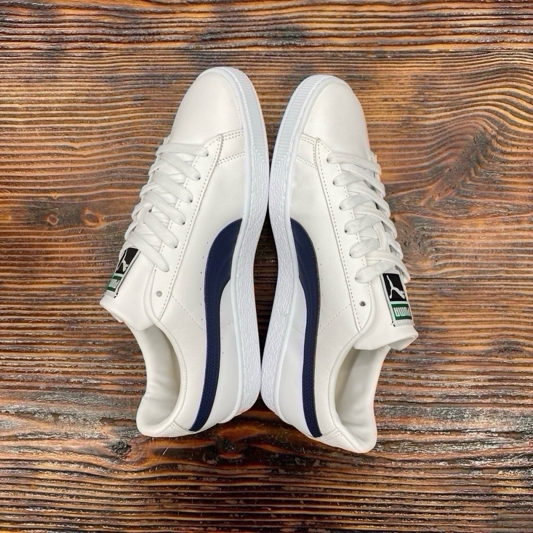cs2465 - Puma Basket White Navy DS FB - 43