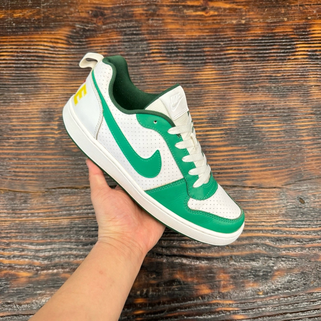 cs3361 - Nike Court Borough Low Green White - 40
