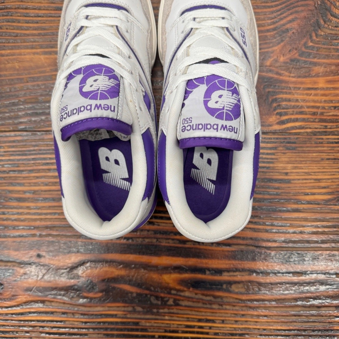 cs3897 - NBL550 White Purple - 38.5