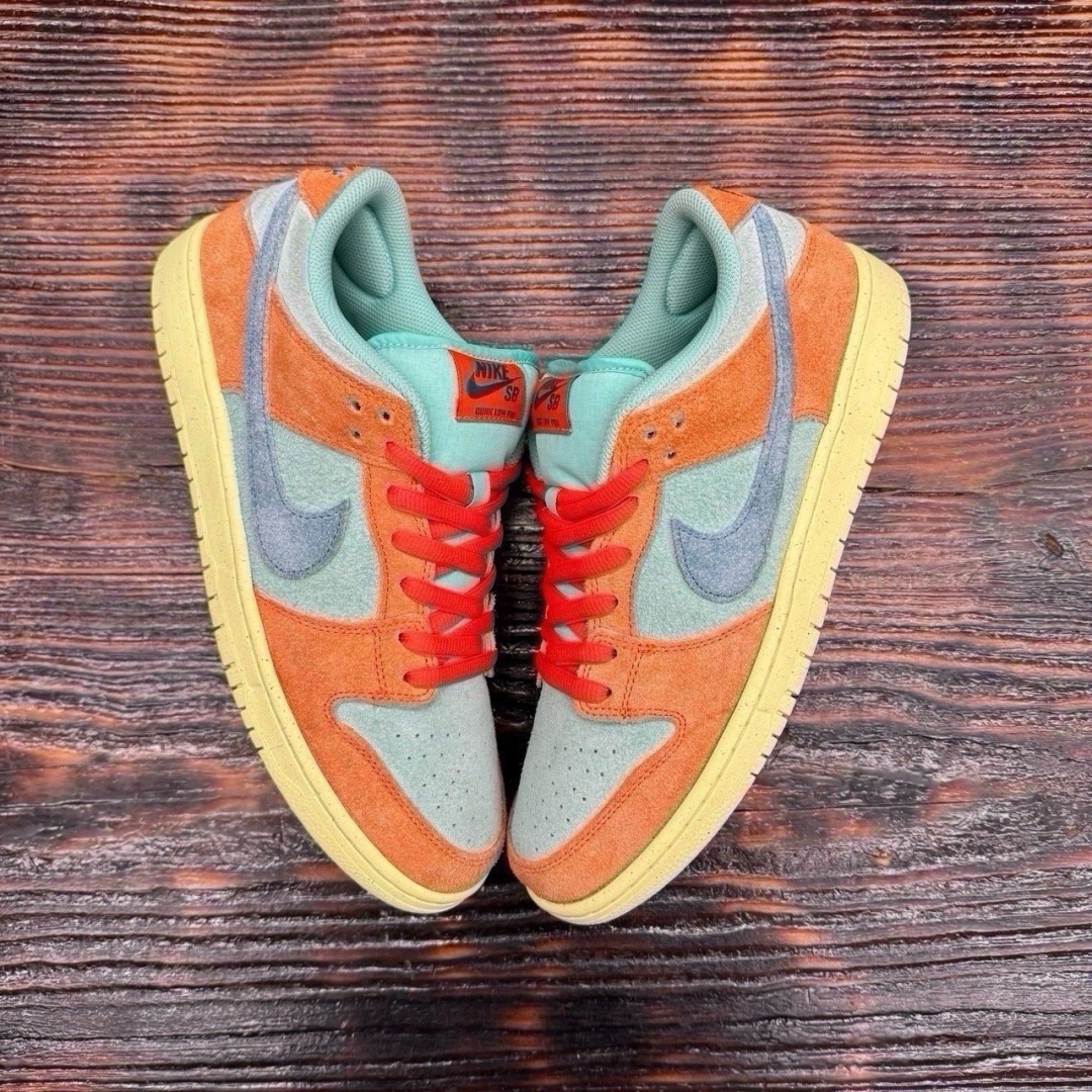 du368 - Dunk SB Low Orange Emerald Rise FB - 44.5