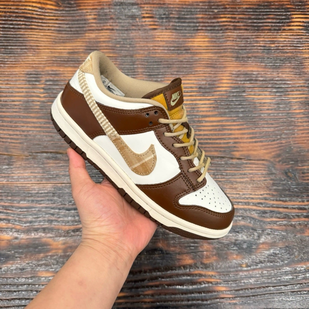 du410 - Dunk Low Plaid Brown - 36
