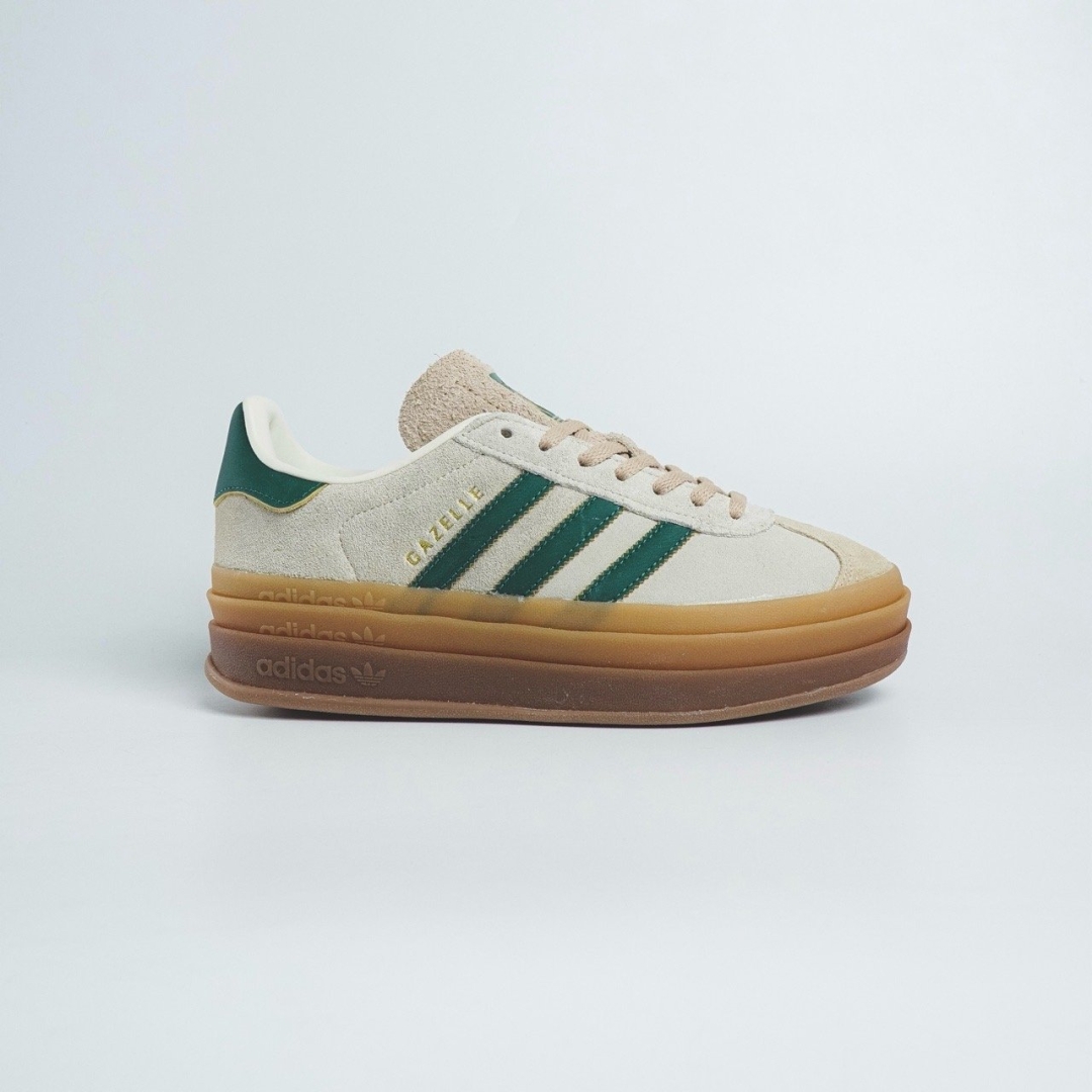 GAZELLE COLLEGIATE GREEN BEIGE DS FB