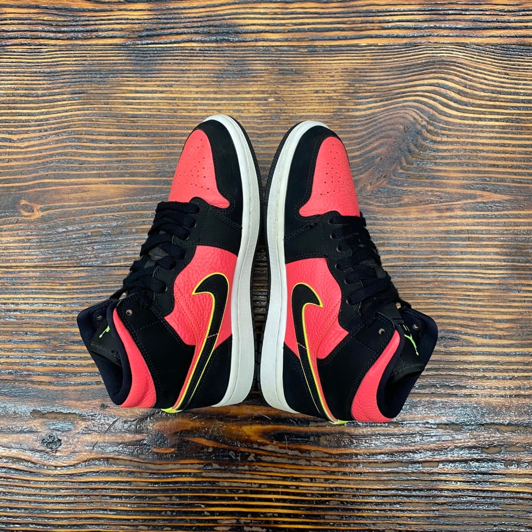 Jd1623 - 1s Mid Black Pink - 36.5