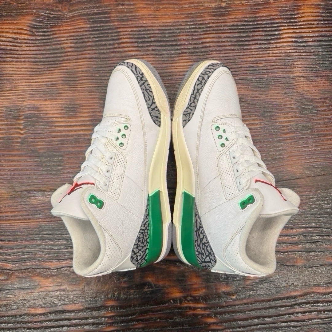 Jd2442 - Jordan 3 Lucky Green FB - 42.5