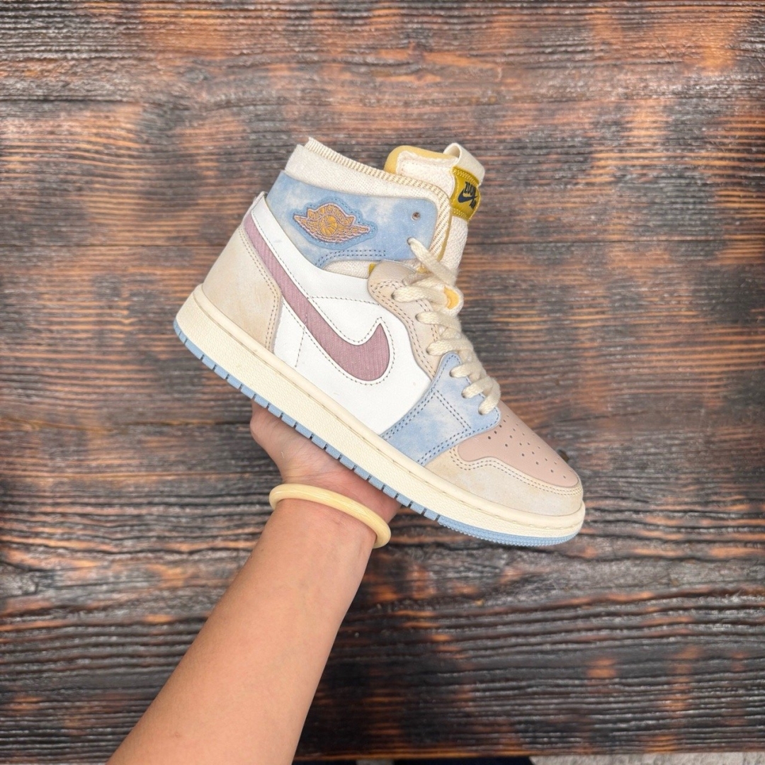 jd3093 - 1S High Zoom Pink Oxford - 37.5