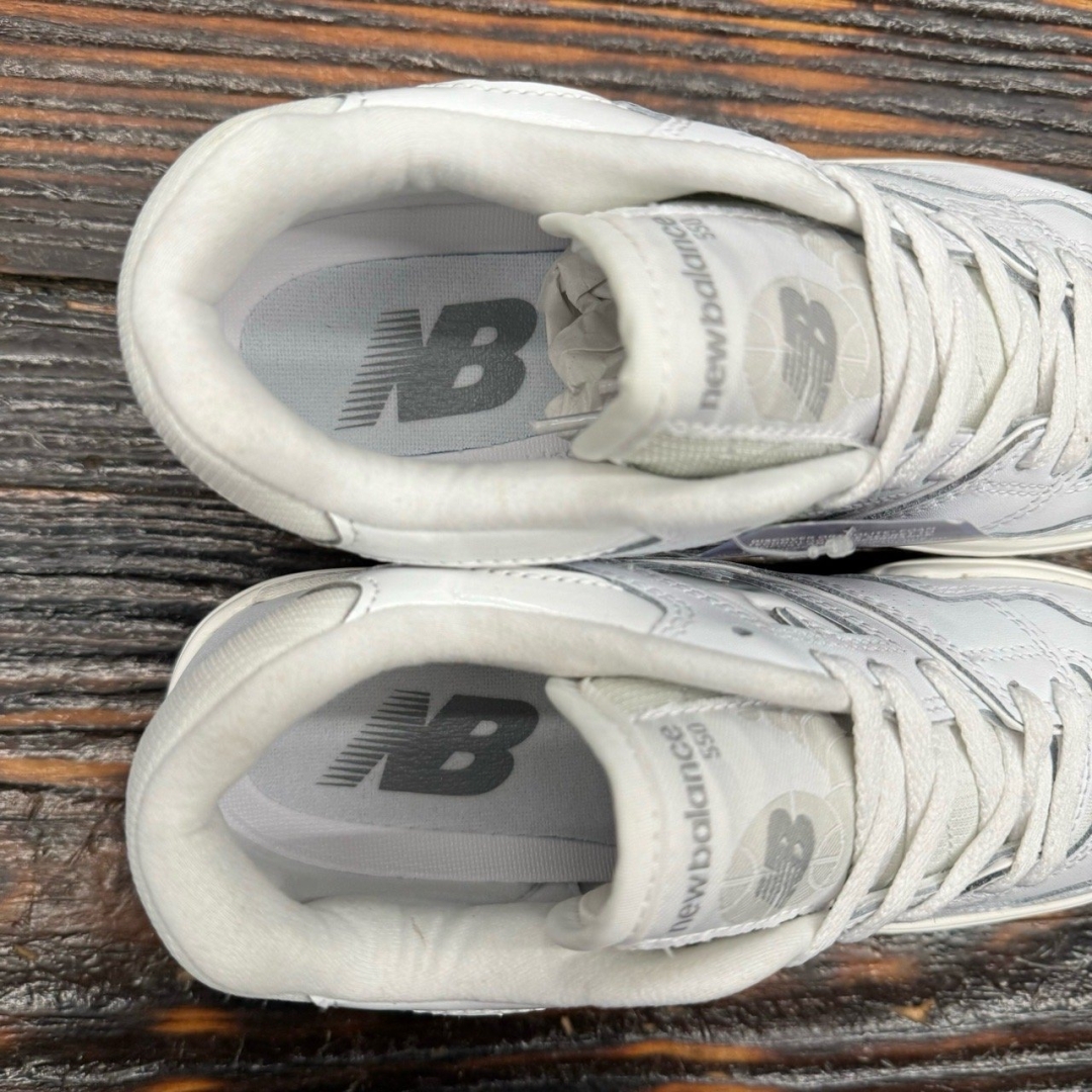 NBL550 All White Ds FB