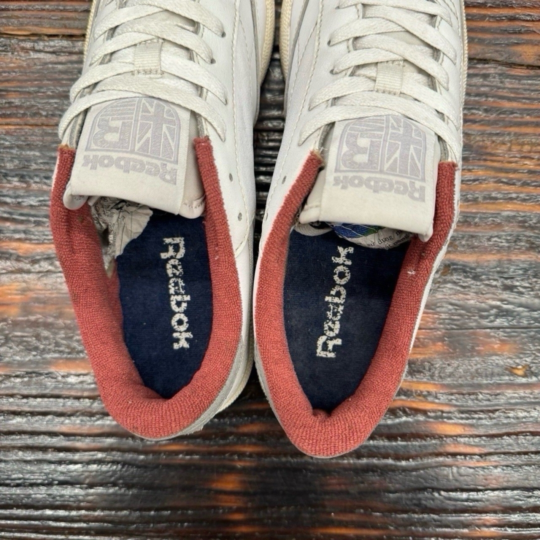 RB65 - Reebok Club C 85 White Red Ds - 40
