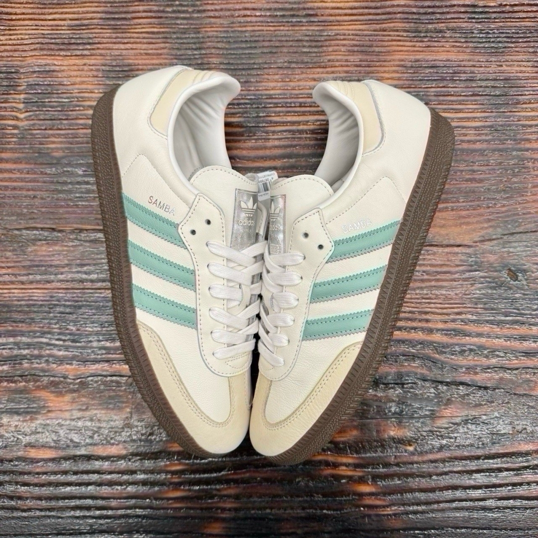 Samba OG White Hazy Green Ds FB