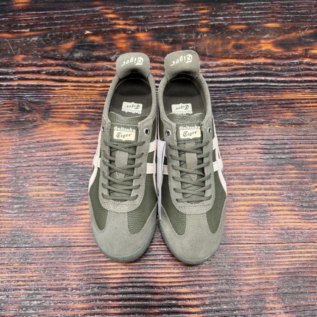 cs3983 - Onitsuka Tiger SD Vin Green Ivory DS FB - 36