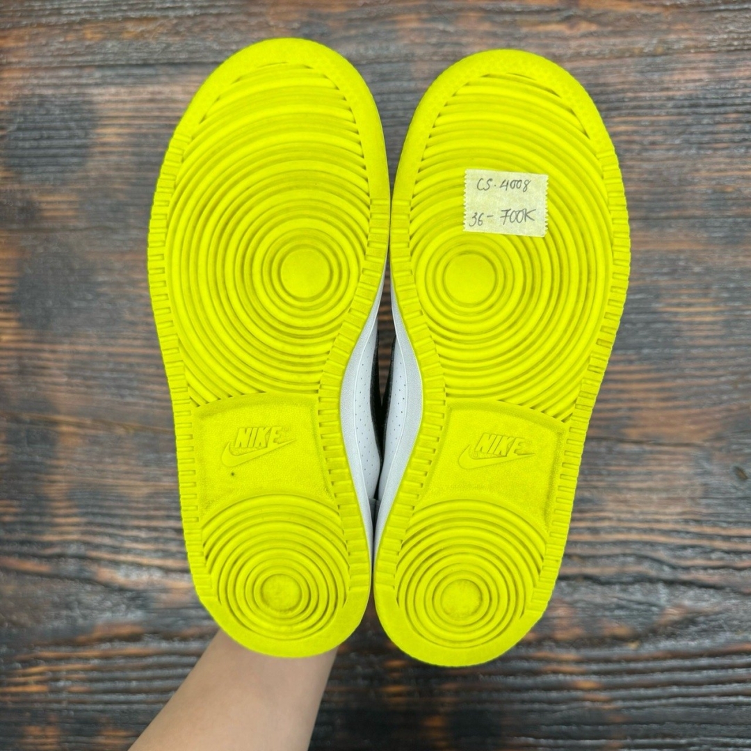 cs4008 - Nike Court Borough Black Wolf Grey - 36