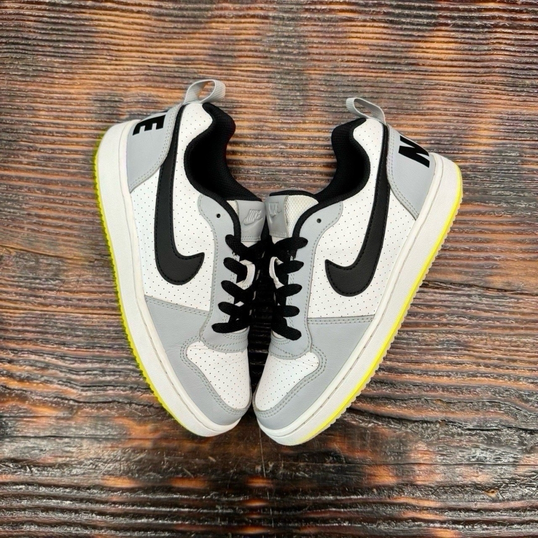 cs4008 - Nike Court Borough Black Wolf Grey - 36