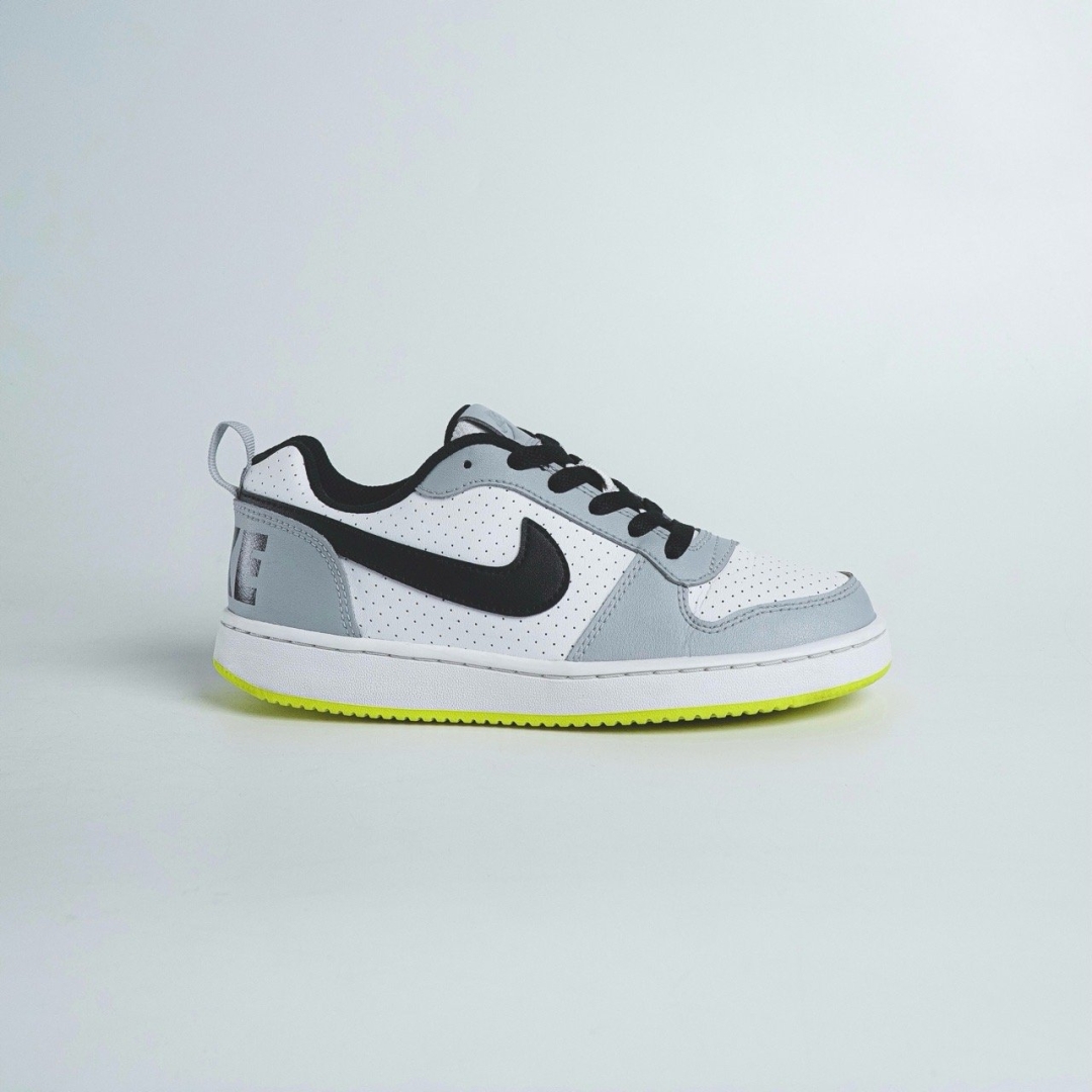 cs4008 - Nike Court Borough Black Wolf Grey - 36