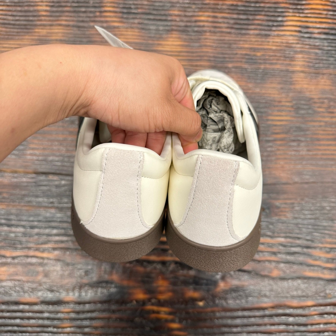 JI0497 - ADIDAS COURT VL 2.0 CREAM BLACK DS FB