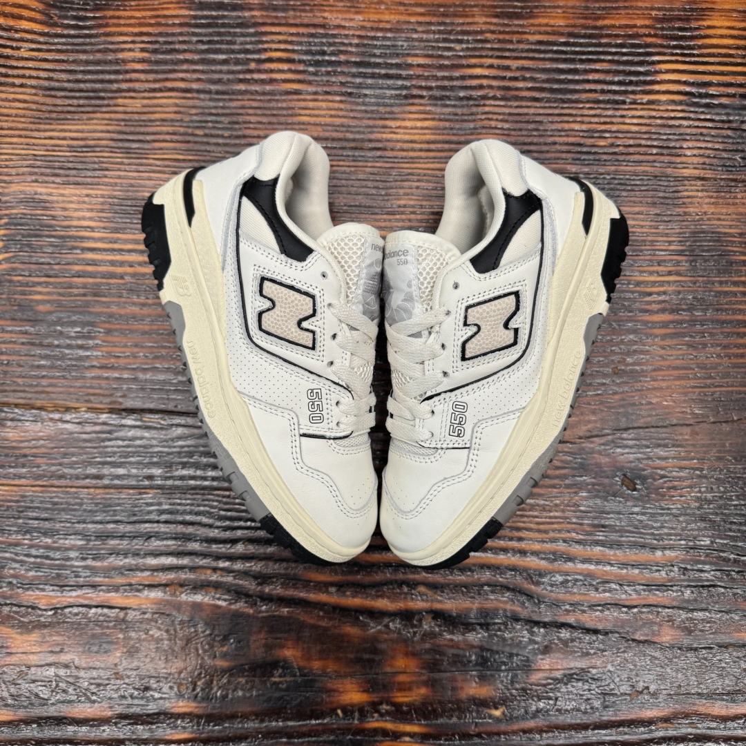 CS4057 - NEWBALANCE 550 CREAM BLACK FB - 36