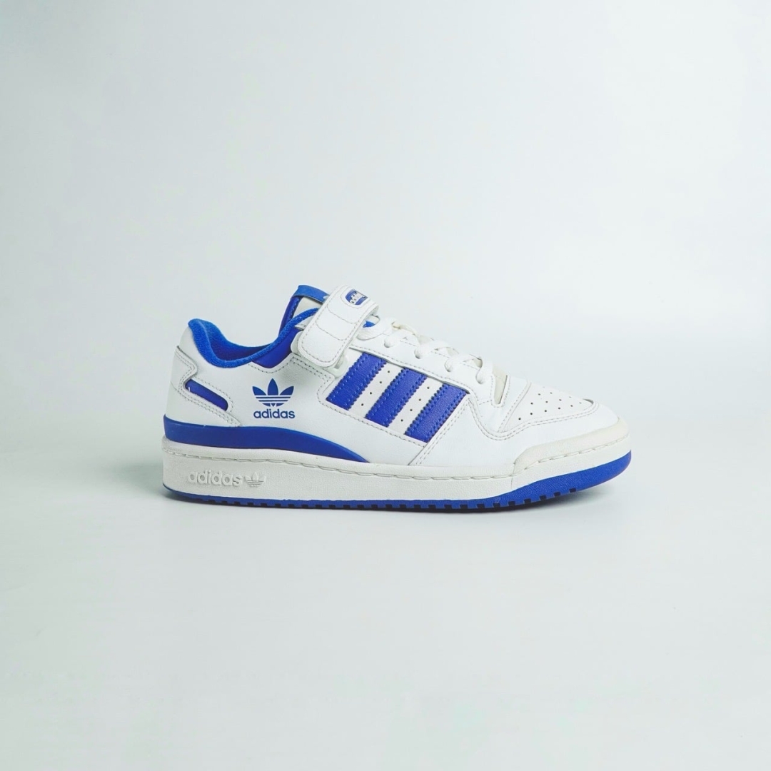 CS4147 - ADIDAS FORUM LOW WHITE BLUE - 41