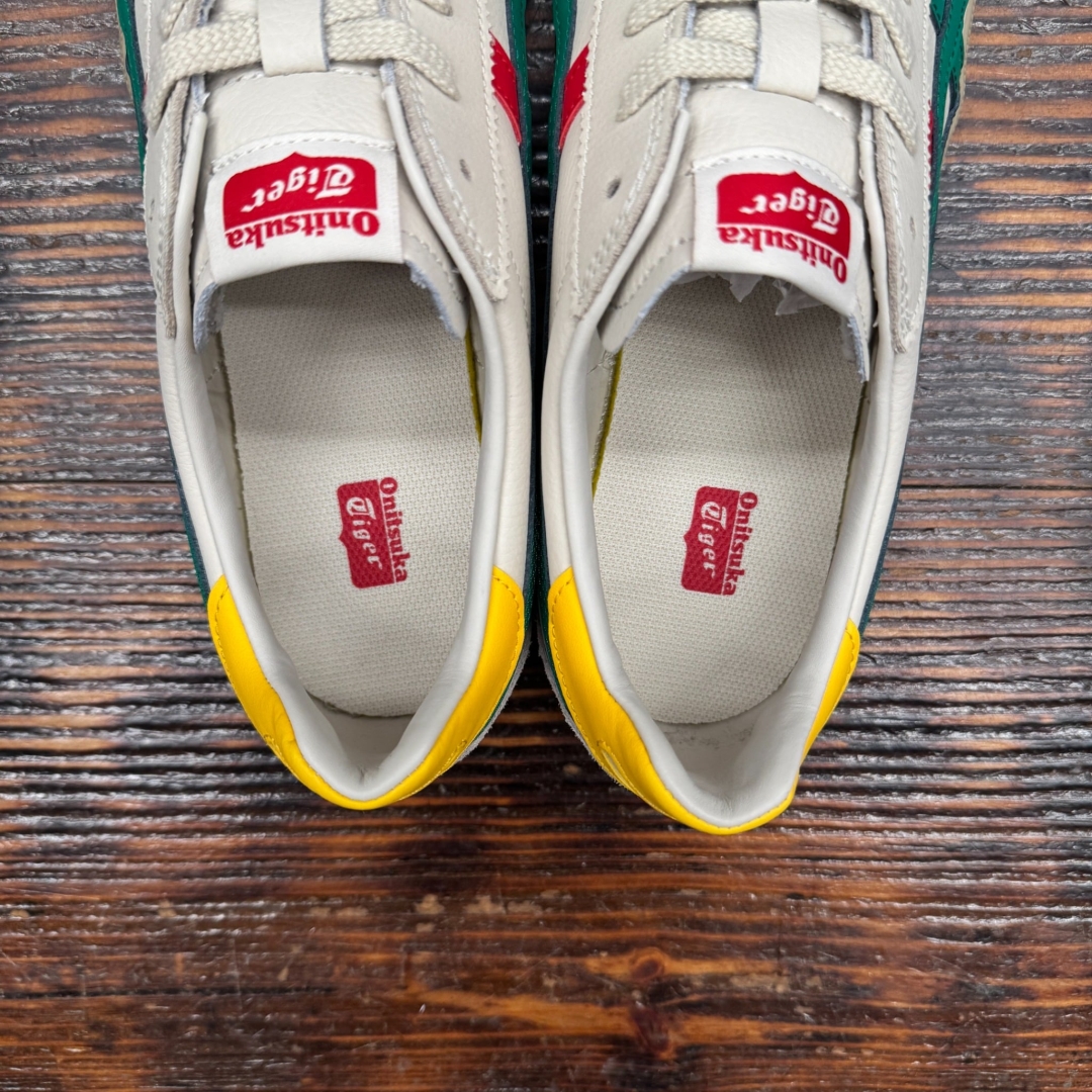 CS4187 - ONITSUKA TIGER TOKUTEN WHITE GREEN FB - 45