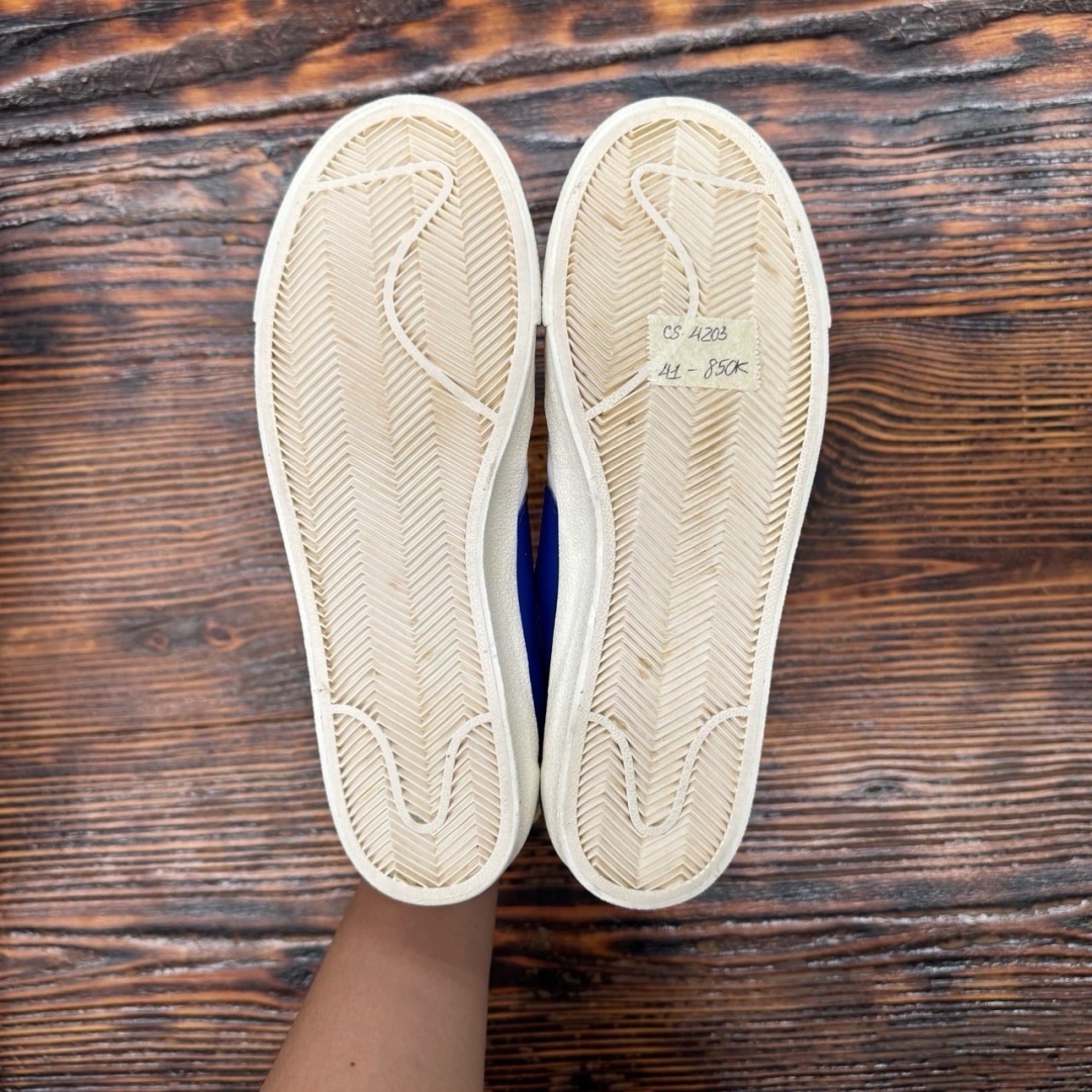 CS4203 - NIKE BLAZER LOW JUMBO BLUE - 41