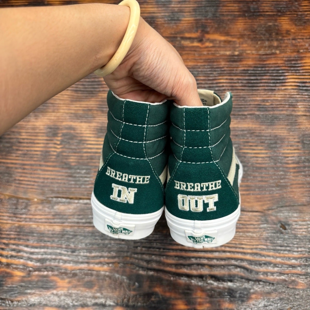 CS4258 - VANS SK8 HIGH GREEN - 41