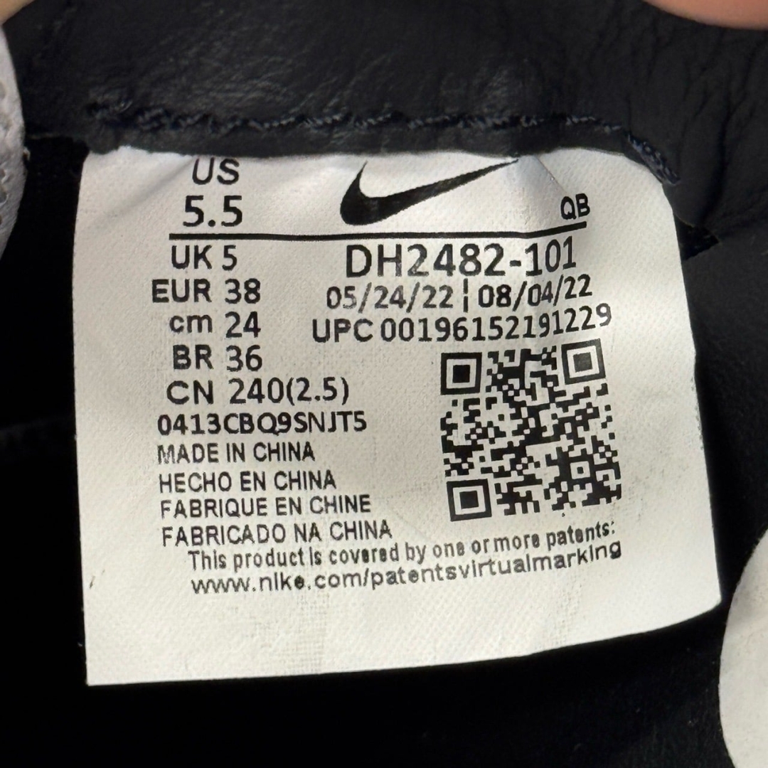 CS4266 - NIKE KWONDO V2 BLACK WHITE FB - 38