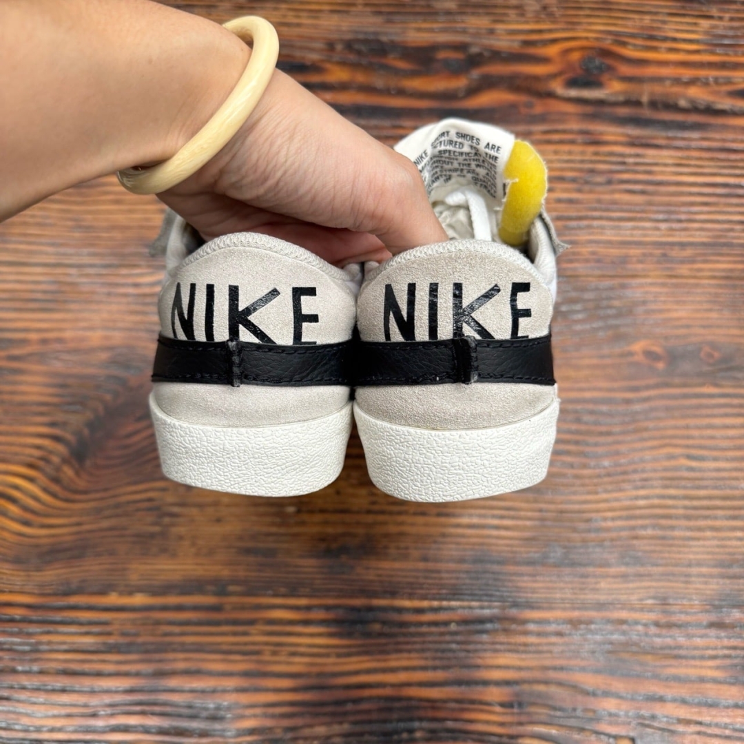 CS4279 - NIKE BLAZER LOW JUMBO WHITE BLACK - 40