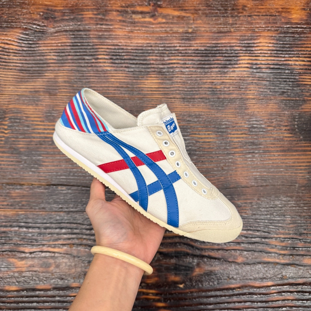 CS4286 - ONITSUKA TIGER PARATY WHITE BLUE - 40,5