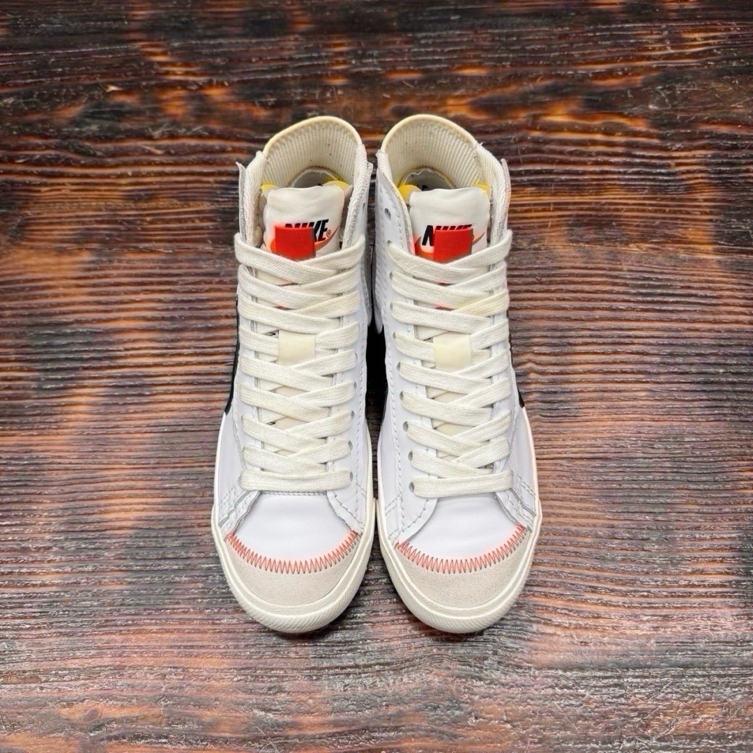 CS4372 - NIKE BLAZER MID JUMBO WHITE BLACK - 42