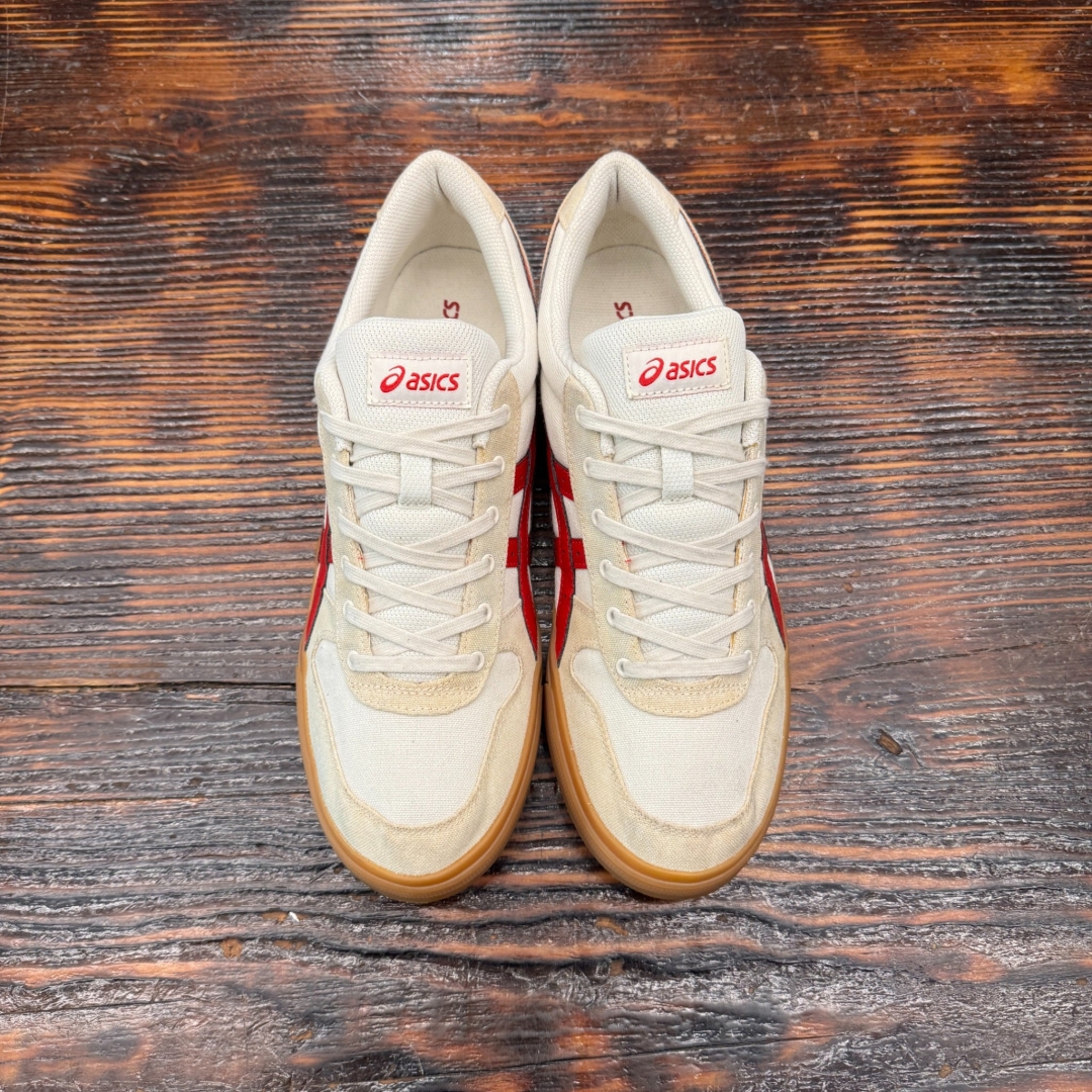 CS4393 - ASICS AARON WHITE RED - 46,5