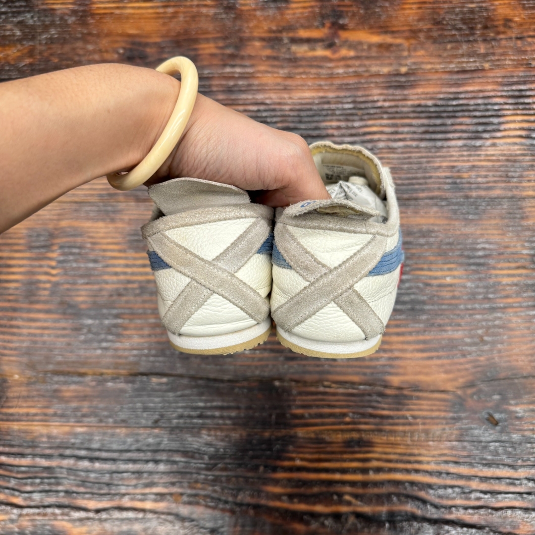 CS4413 - ONITSUKA TIGER MEXICO 66 VIN WHITE BLUE - 37,5