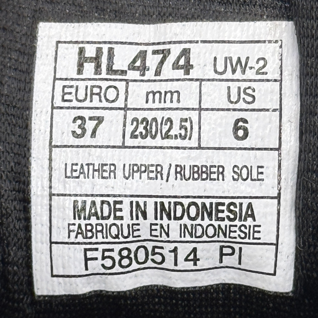 CS4416 - ONITSUKA TIGER MEXICO 66 BLACK GREY - 37